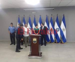 Autoridades de Educación, Seguridad y Derechos Humanos durante la reunión de este jueves. (Foto: EL HERALDO)