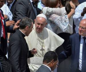 El sumo pontífice se pronunció desde Panamá, donde está por la Jornada Mundial de la Juventud. Foto AFP