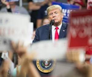 Donald Trump, presidente de Estados Unidos. Foto AFP