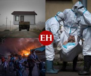 Pocos años en la Europa de posguerra serán tan poco extrañados como 2020. Estos 12 meses trajeron consigo un temor, un caos y unas muertes sin rival en tiempos de paz durante más de un siglo. La muerte se abrió paso por ciudades y poblados, por las habitaciones solitarias de residencias de ancianos y por las abrumadas unidades de cuidados intensivos de los hospitales. Fotos: AP