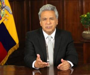 El gobierno del presidente Lenín Moreno también expresó que 'la única solución sostenible' es una 'transición política pacífica y democrática.