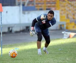 Marlon Licona, portero de Motagua regresa al once azul para el juego de vuelta ante Platense en la gran final (Foto: EL HERALDO)