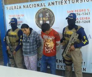 Ambas personas serán remitidas a la Fiscalía por el delito de extorsión en contra de testigos protegidos.