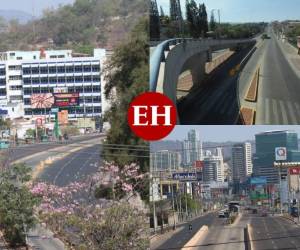 A tres semanas de haberse ordenado un toque de queda obligatorio, protestas exigiendo alimentos, otros por el miedo, pero los capitalinos hicieron caso a las nuevas medidas y se quedaron en sus casa para evitar contagiarse de coronavirus. Fotos: Alex Pérez/EL HERALDO