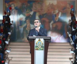 El mandatario brindó su discurso desde Casa Presidencial.