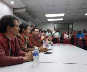 Autoridades del Consejo Central Ejecutivo del Partido Liberal de Honduras.