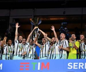 Pese al noveno 'Scudetto' seguido conquistado, la Juventus ha finalizado la Serie A con una racha propia del descenso. Foto: AFP