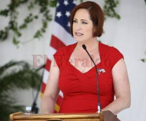 Heide Fulton, encargada de negocios del gobierno de los Estados Unidos para Honduras.