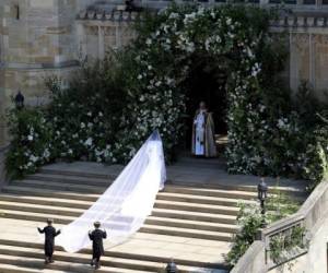 El segundo vestido de novia de Meghan Markle tras su boda con el príncipe  Harry