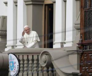 El papa Francisco llega el viernes y donde el oro dicta su ley, comiéndose la jungla y envenenando a sus habitantes. Foto: AP