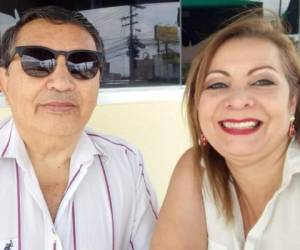 Óscar Lisandro Salgado y Nery Esperanza Jiménez Navarro fueron acribillados a disparos la tarde del sábado en la carretera a Olancho.
