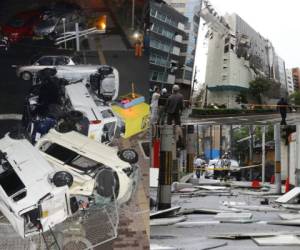 El más poderoso tifón en golpear Japón en los últimos 25 años tocó tierra este martes. Estas fueron sus secuelas... Fotos Agencias AP|AFP
