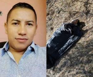 En el collage una foto en vida de Griffin Joel Ponce Rosales, de 31 años, originario de Tegucigalpa, Honduras. Foto: Cortesía.