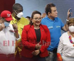 Xiomara Castro de Zelaya, presidenta electa de Honduras.