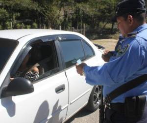 Los operativos policiales se reforzarán a partir del próximo fin de semana en los ejes carreteros de Comayagua y La Paz.