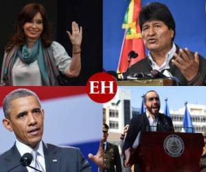 Cristina Fernández de Kirchner, Evo Morales, Barack Obama y Nayib Bukele formarían parte de los invitados de Castro. Fotos: AFP