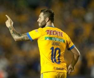 Gignac es una de las grandes figuras de Tigres y la Liga MX. (AFP)