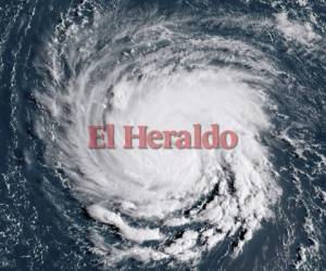 Huracán Florence frente a la costa este de los Estados Unidos en el Océano Atlántico. Foto Agencia AFP.