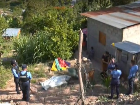 Wilmer Rubio, una de las víctimas de este sábado violento, fue asesinado en las afueras de su casa, en la colonia Canaán. Foto: Captura de video HCH.