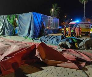 La municipalidad decretó tres días de luto y canceló todas las celebraciones que estaban aún programadas para estas fiestas. Foto: Bomberos Consorsi VLC.