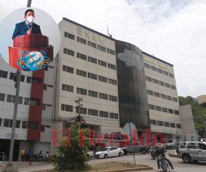 Erick Tejada, quien fungirá como titular de la Secretaría de Energía y gerente provisional de la ENEE, brind[o una conferencia de prensa el pasado miércoles.