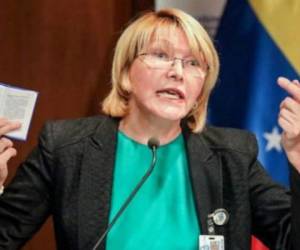 Luisa Ortega, la fiscal venezolana que denunció el asedio de militares en el Ministerio Público. (AFP)