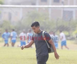 Michael Chirinos se despidió este viernes de sus compañeros en Olimpia. Foto: EL HERALDO.