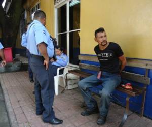 José Torres fue recapturado este lunes por miembros de la Policía tras fugarse del penal de Choluteca.