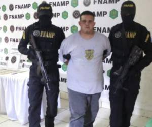 Mario Eduardo Alvarez Pineda, de 30 años de edad, fue detenido este jueves. Foto FNAMP