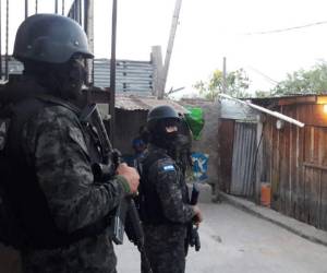 Los elementos de la Policía Militar de Orden Público (PMOP) ejecutan operativos esta mañana. Foto ilustrativa.