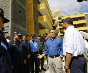 El presidente Juan Orlando Hernández inauguró las instalaciones.