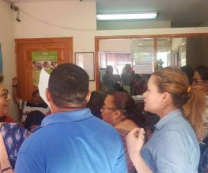 La denuncia fue firmada y presentada ante el titular del Conadeh.