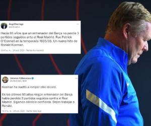 Algunos pidieron la salida del técnico y otros opinan que solo se trata de una mala racha. Foto: AFP/ Redes sociales