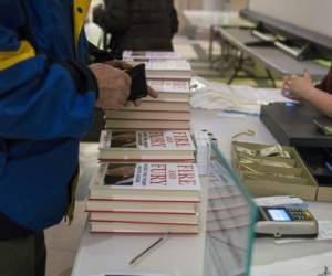 Fuego y Furia, se convirtió en uno de los libros que más se ha vendido en menos de una semana. Foto: AFP
