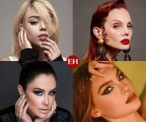 Danna Paola, Ninel Conde, Carmen Campuzano y Belinda figuran entre los famosos que han pasado por una cirugía estética de nariz. FOTO: Instagram dannapaola, ninelconde, belindapop y carmencampuzanooficial
