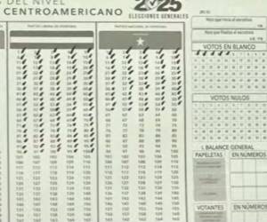 Así se ve el conteo de votos en los centros de votación tras el cierre de urnas.