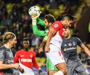 Mónaco cayó ante el Besiktas en el duelo por la jornada 3 de la Champions League. (AFP)