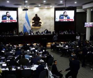 Imagen de archivo del interior del Congreso Nacional de Honduras.