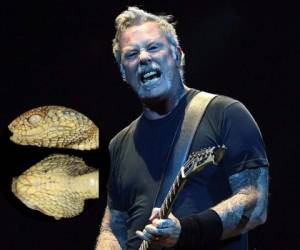 James Hetfield es el vocalista de la banda de metal estadounidense Metallica.
