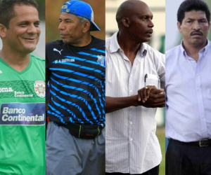 Héctor Medina, Héctor Castellón, Raúl Martínez y Carlos Martínez son parte de numeroso grupo de entrenadores que han pasado por la Real Sociedad en los últimos meses en la Liga Nacional de Honduras.