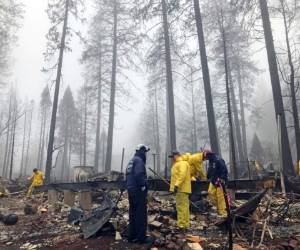De los fallecidos, solo 54 fueron hasta el momento identificados, según la oficina del sheriff del Condado de Butte, en el norte de este estado de la costa oeste de Estados Unidos.