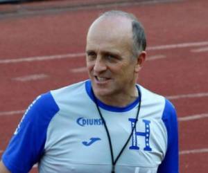 Fabián Coito, director técnico de la Selección Nacional de Honduras.