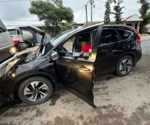 Dentro de su vehículo tipo camioneta fue el empresario asesinado a balazos.