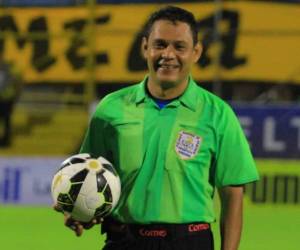 Geovanny Mendoza ha sido designado para oficial el duelo de Tegucigalpa.