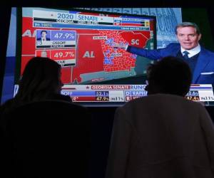 Más de tres millones de electores, de unos siete millones de inscritos, votaron con antelación, un récord para una segunda vuelta senatorial en Georgia.