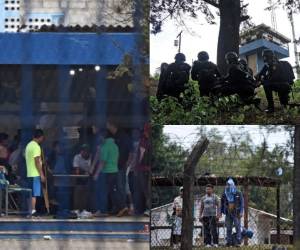 El motín se registró a eso de las 7 horas, socorristas informaron que recibieron llamadas de vecinos sobre detonaciones de arma de fuego dentro del penal. FOTO: AFP