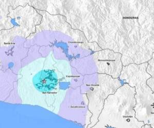 La Red Sísmica Nacional de El Salvador confirmó 14 sismos se registraron entre las 7:57 a.m. y las 9:15 a.m.
