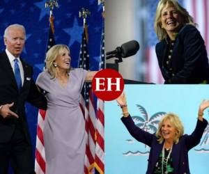 Ahora que Joe Biden ganó la Casa Blanca, su esposa tendrá la oportunidad de impulsar el papel de primera dama en el siglo XXI, manteniendo su trabajo de tiempo completo como profesora. Fotos: AFP/AP
