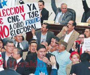 Los diputados de Libre han estado en rebeldía desde el 15 de mayo por el tema electoral.