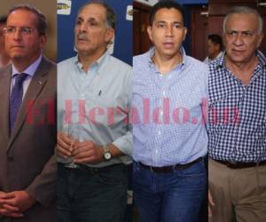 Ellos son los candidatos por partido Nacional de Honduras.